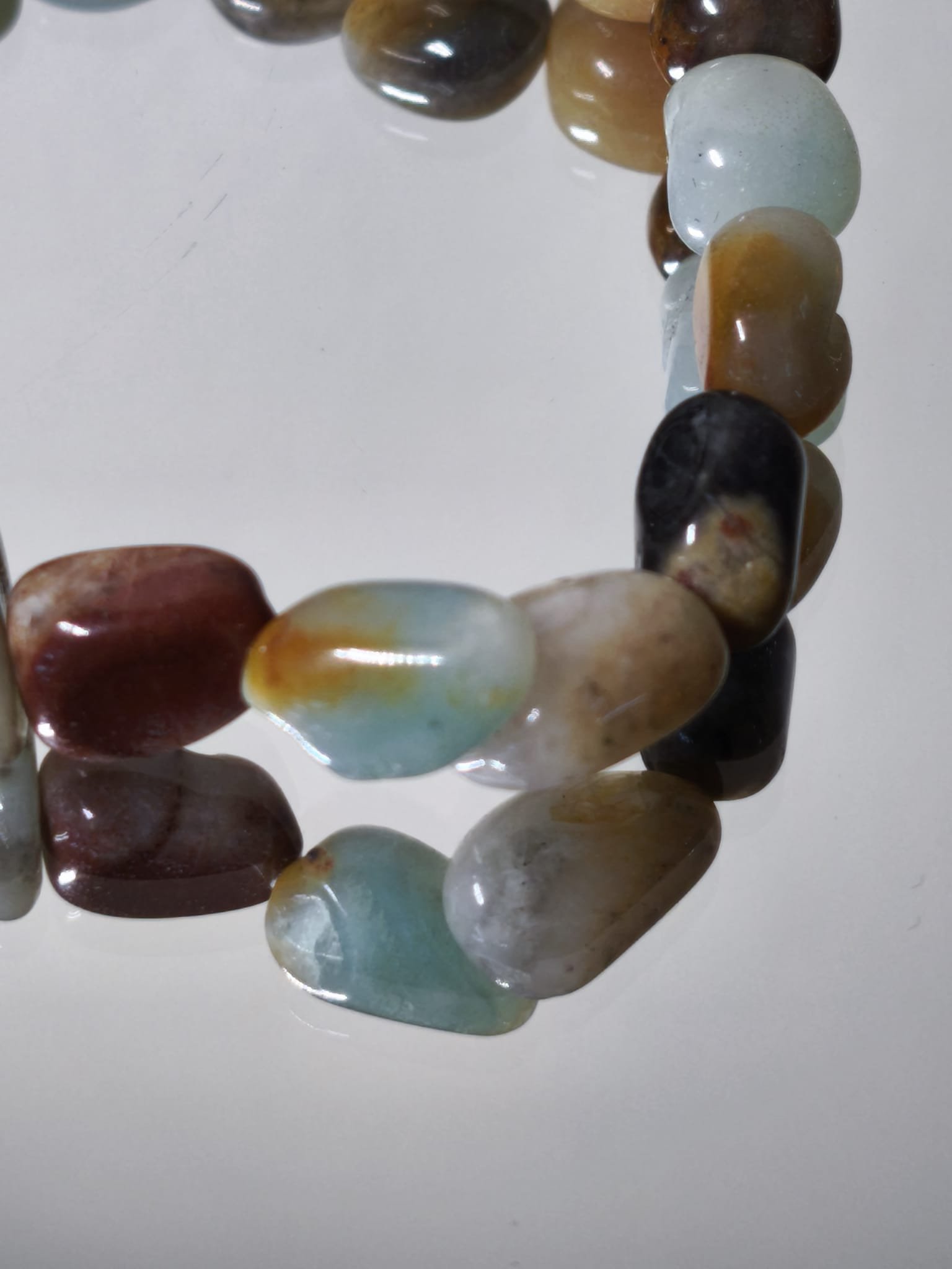 Pulsera de Jade afgano irregular - Imagen 2