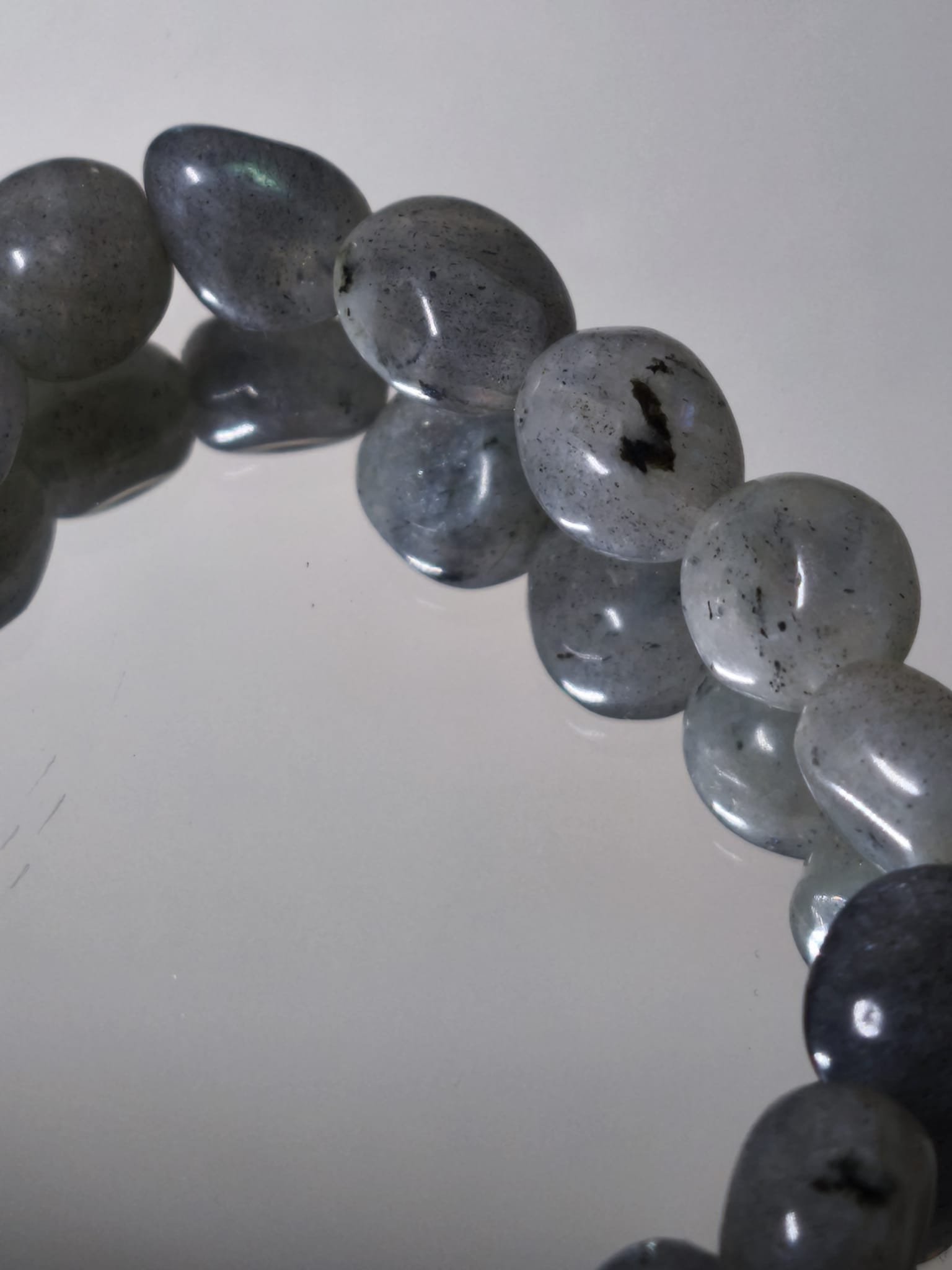 Pulsera de Labradorita gris - Imagen 2