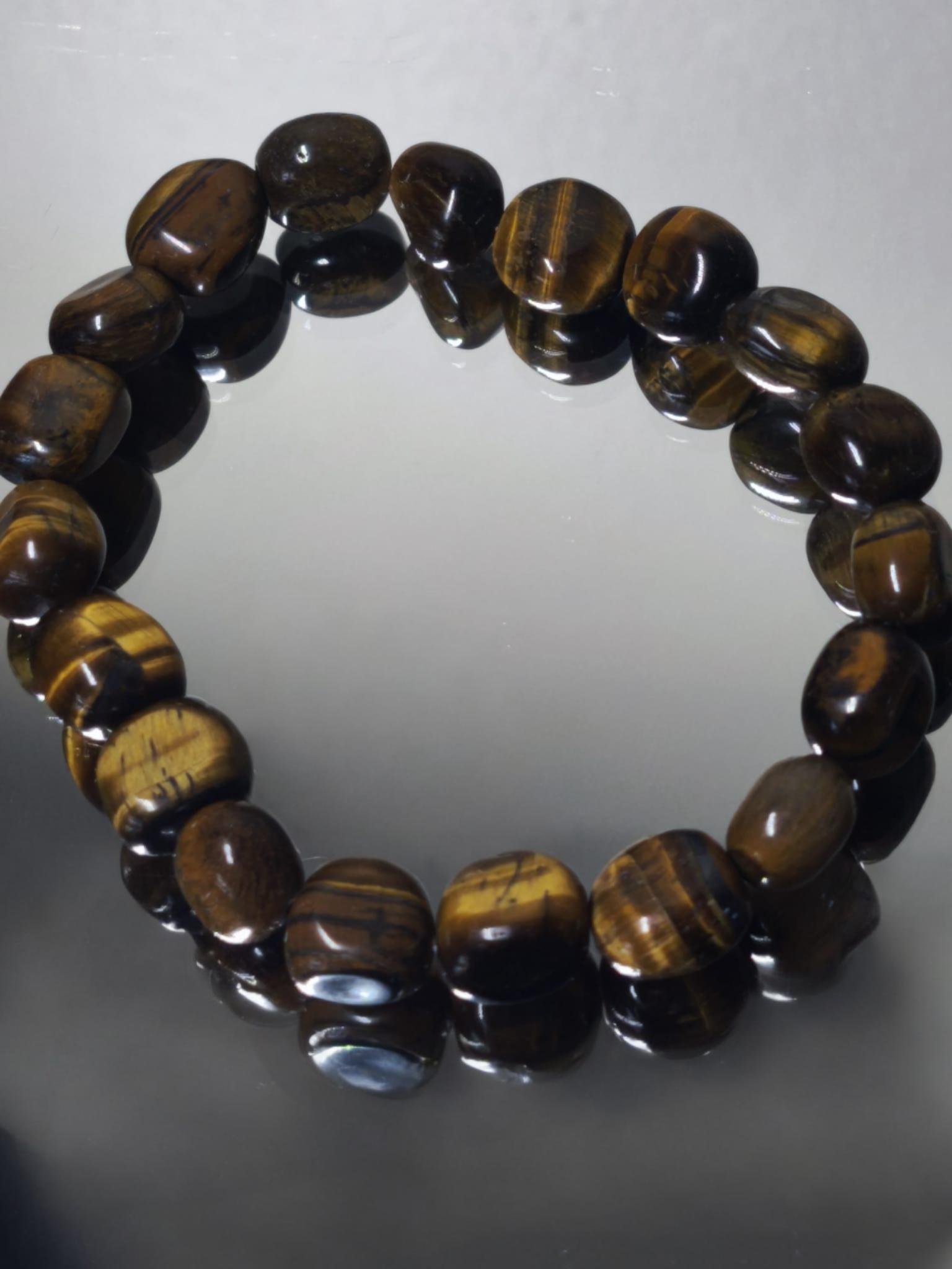 Pulsera de Ojo de tigre amarillo