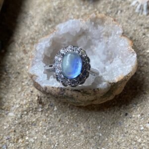 Anillo AGUAMARINA CIRCON