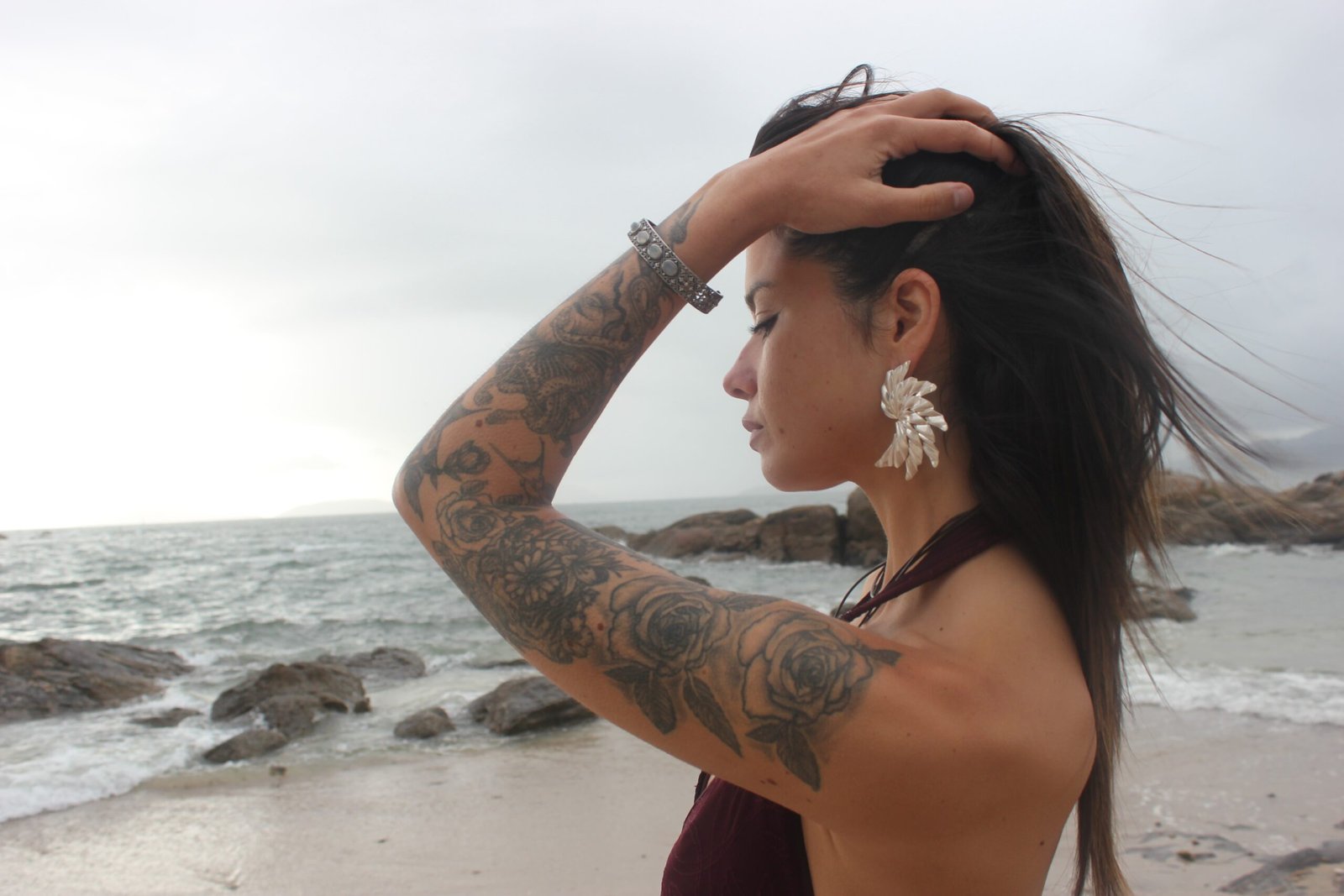 Pendiente REMOLINO acero - Imagen 2