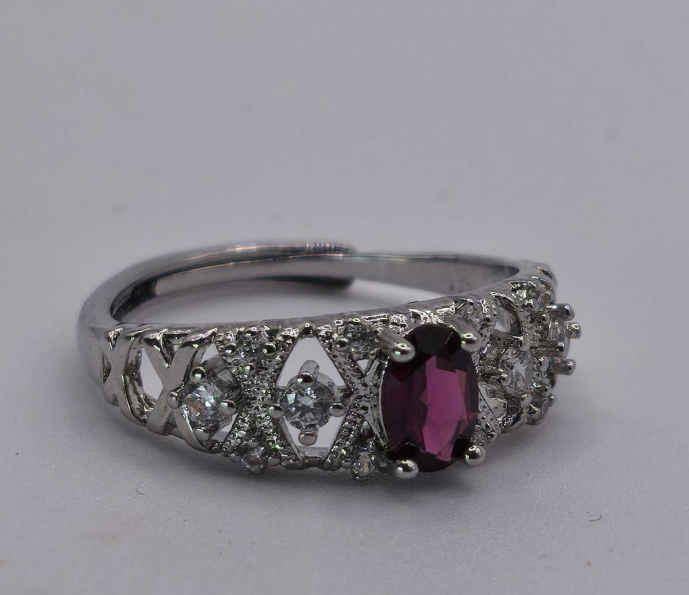 Anillo Granate Rubra