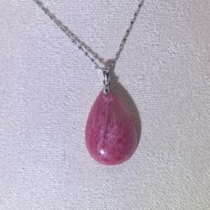 Collar Rodonita en plata 925