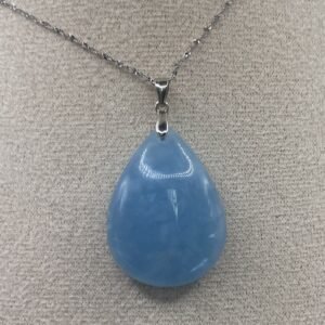 Collar Aguamarina "Serenidad" en Plata de Ley