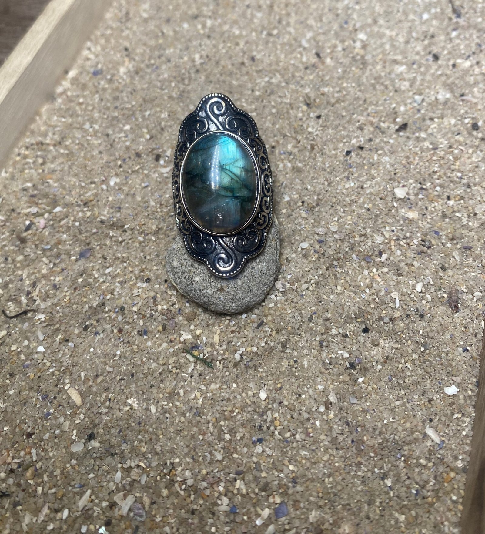 Anillo Labradorita Myra - Imagen 2