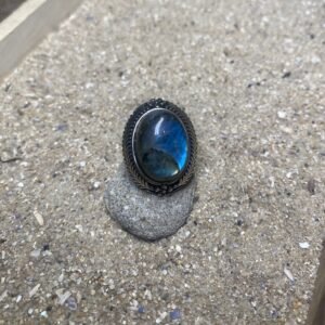 Anillo Labradorita Lyra