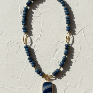 Collar Indigo - Aventurina azul