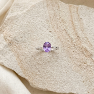 Anillo Violet - Amatista y plata 925