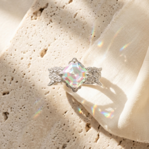 Anillo Aurora - Cuarzo místico y plata 925