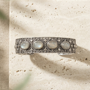 Brazalete Istambul - Aleación y labradorita
