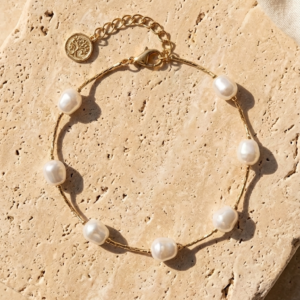 Pulsera Lune - Acero goldfilled