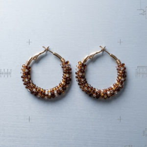 Pendientes Ambra - Cristal checo y acero
